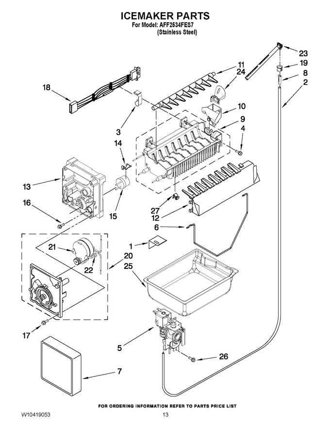 Diagram for AFF2534FES7