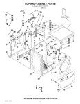 Diagram for 01 - Top And Cabinet Parts