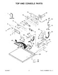 Diagram for 02 - Top And Console Parts