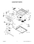 Diagram for 02 - Cooktop Parts