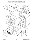 Diagram for 03 - Refrigerator Liner Parts