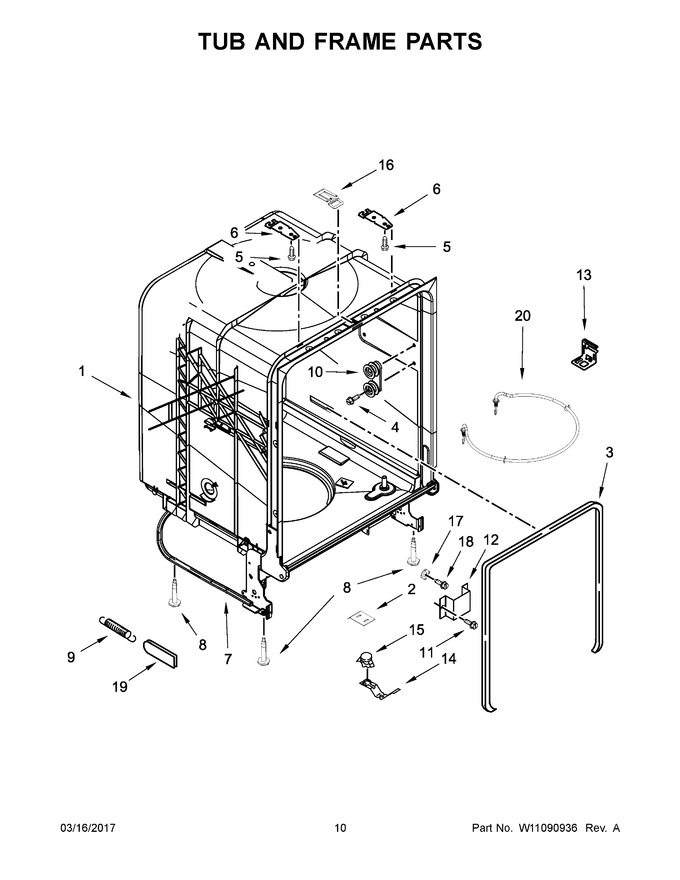 Diagram for ADB1400AGW0