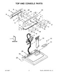 Diagram for 02 - Top And Console Parts
