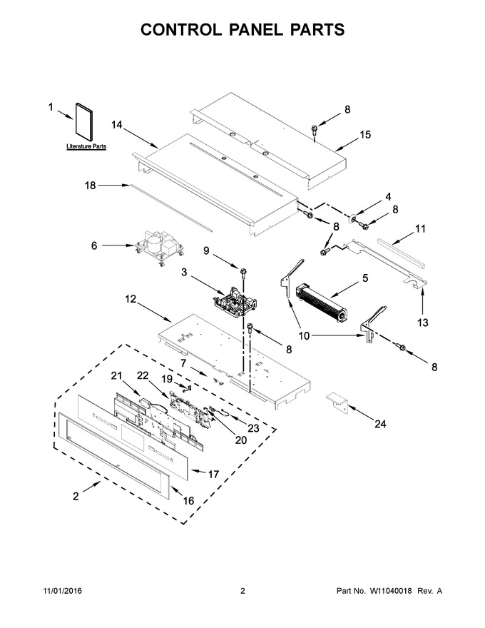 Diagram for JJW3430DP02