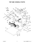 Diagram for 02 - Top And Console Parts