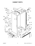 Diagram for 02 - Cabinet Parts