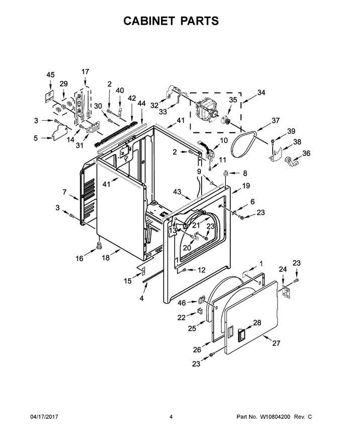 Diagram for MEDB755DW1