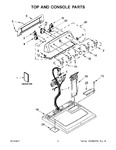 Diagram for 02 - Top And Console Parts