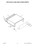 Diagram for 11 - Top Grille And Unit Cover Parts