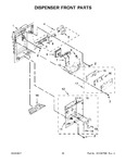 Diagram for 11 - Dispenser Front Parts