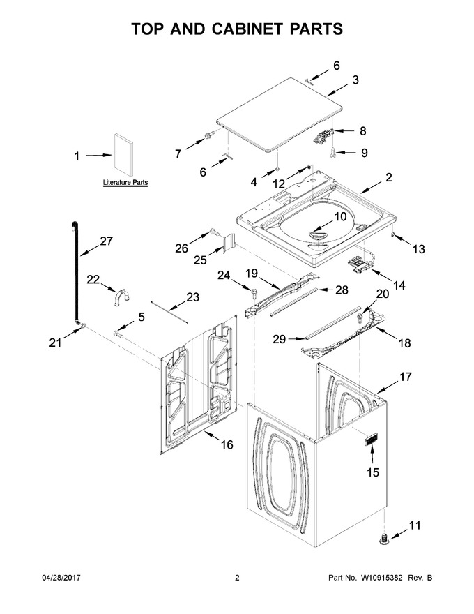 Diagram for 3LMVWC415FW0