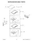 Diagram for 07 - Refrigerator Shelf Parts