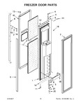 Diagram for 10 - Freezer Door Parts