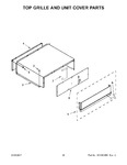 Diagram for 12 - Top Grille And Unit Cover Parts