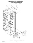 Diagram for 02 - Refrigerator Liner Parts