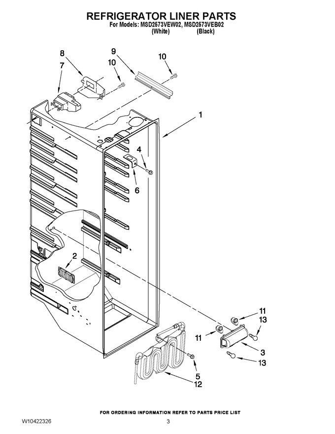 Diagram for MSD2573VEW02