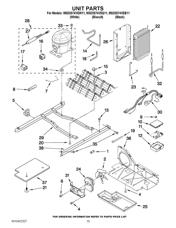 Diagram for MSD2574VEB11