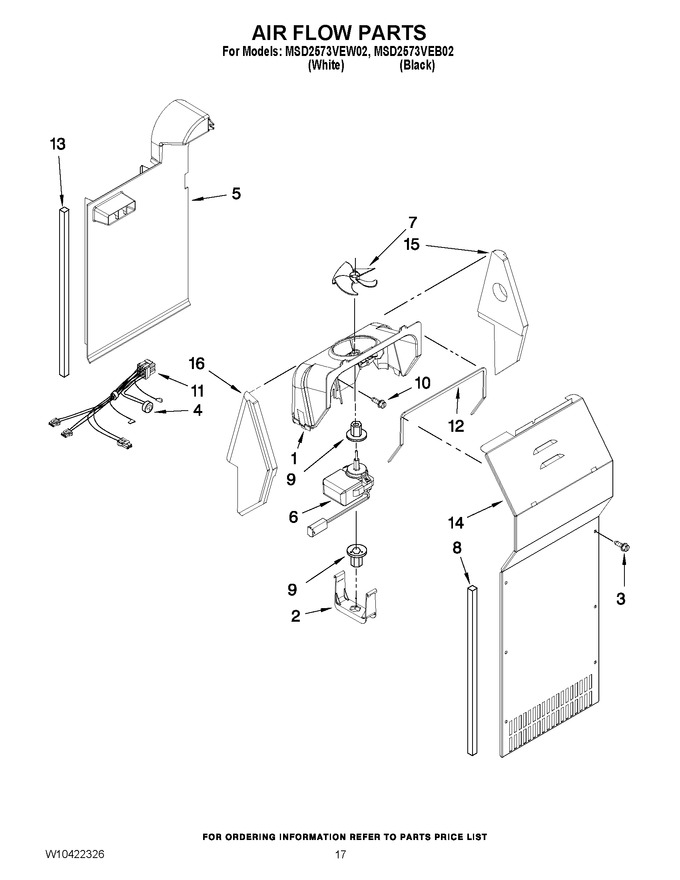 Diagram for MSD2573VEW02