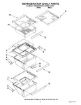 Diagram for 03 - Refrigerator Shelf Parts