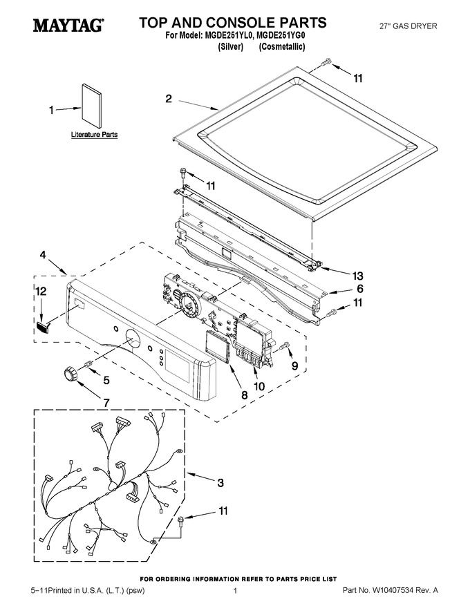 Diagram for MGDE251YL0