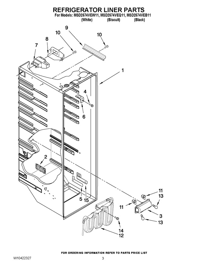 Diagram for MSD2574VEB11