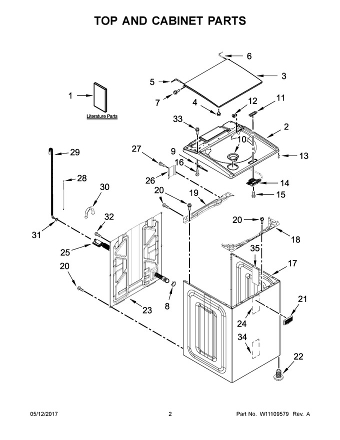 Diagram for MVWB835DW2