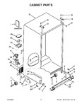 Diagram for 02 - Cabinet Parts