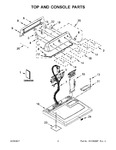 Diagram for 02 - Top And Console Parts