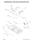 Diagram for 03 - Burner Box, Gas Valves And Switches