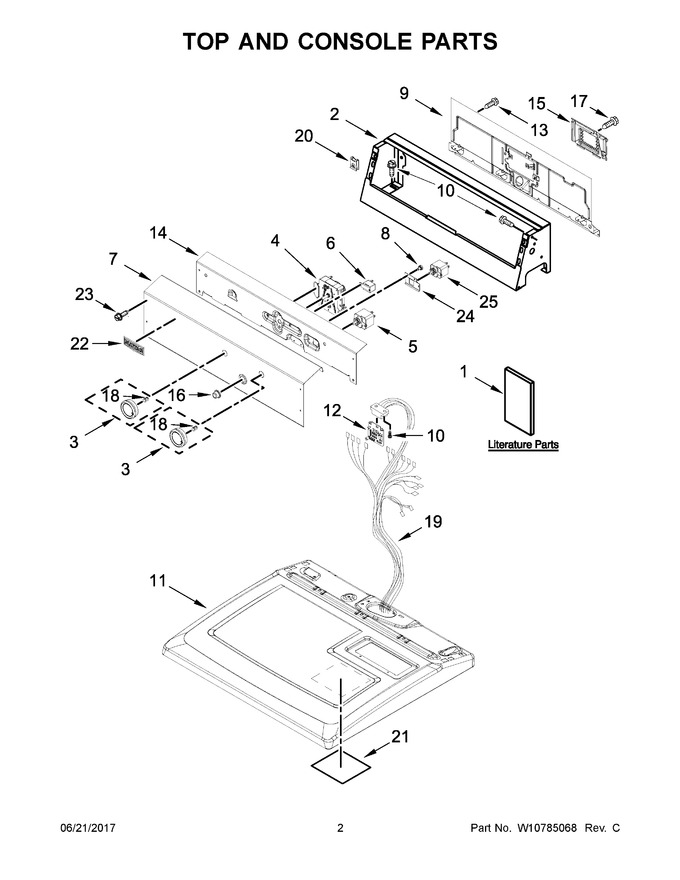 Diagram for MGDP475EW0