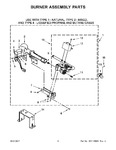 Diagram for 05 - Burner Assembly Parts