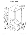 Diagram for 02 - Cabinet Parts