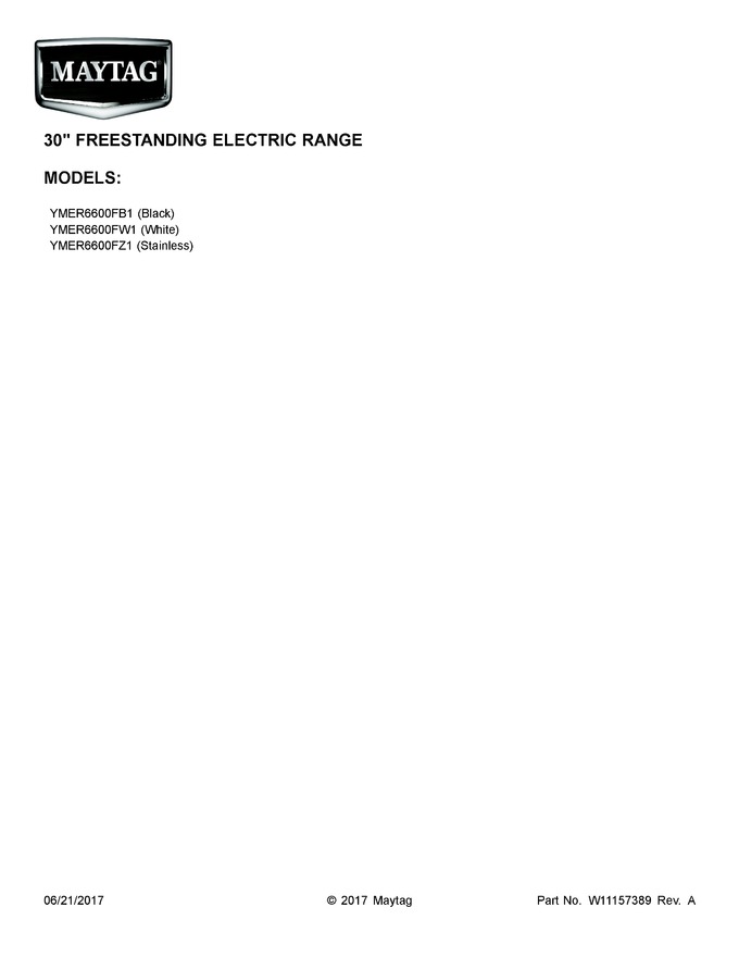 Diagram for YMER6600FB1