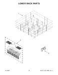 Diagram for 10 - Lower Rack Parts