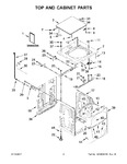 Diagram for 02 - Top And Cabinet Parts