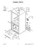 Diagram for 02 - Cabinet Parts