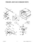 Diagram for 04 - Freezer Liner And Icemaker Parts