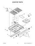 Diagram for 02 - Cooktop Parts