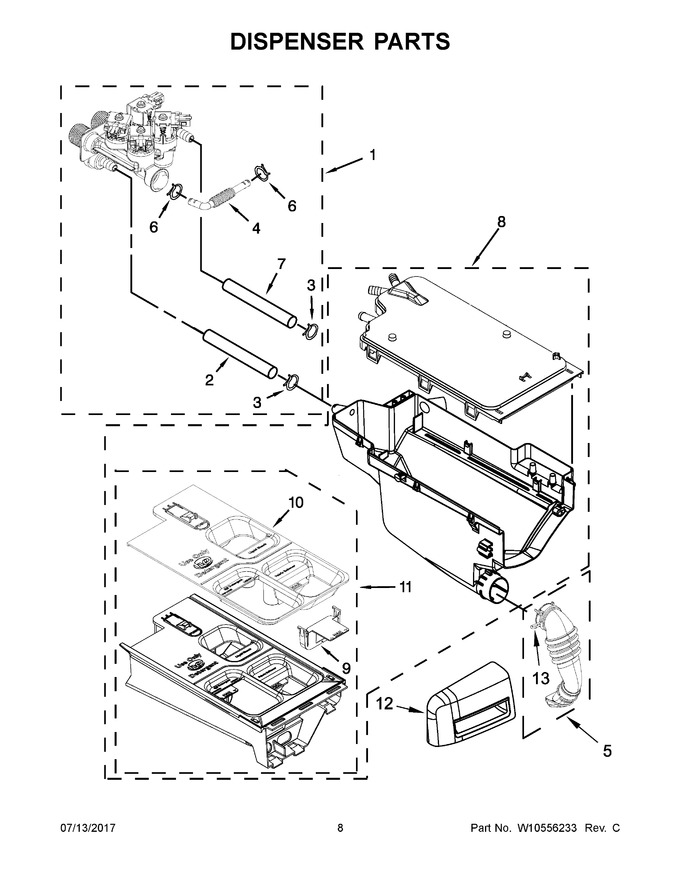 Diagram for MHW7000AW0