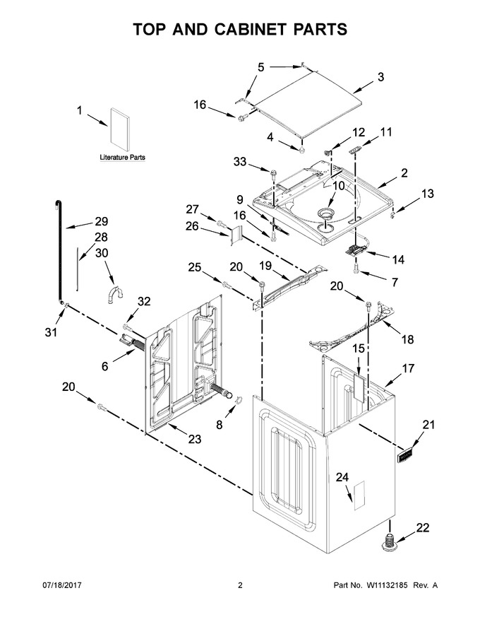 Diagram for MVWB765FW1