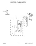 Diagram for 02 - Control Panel Parts