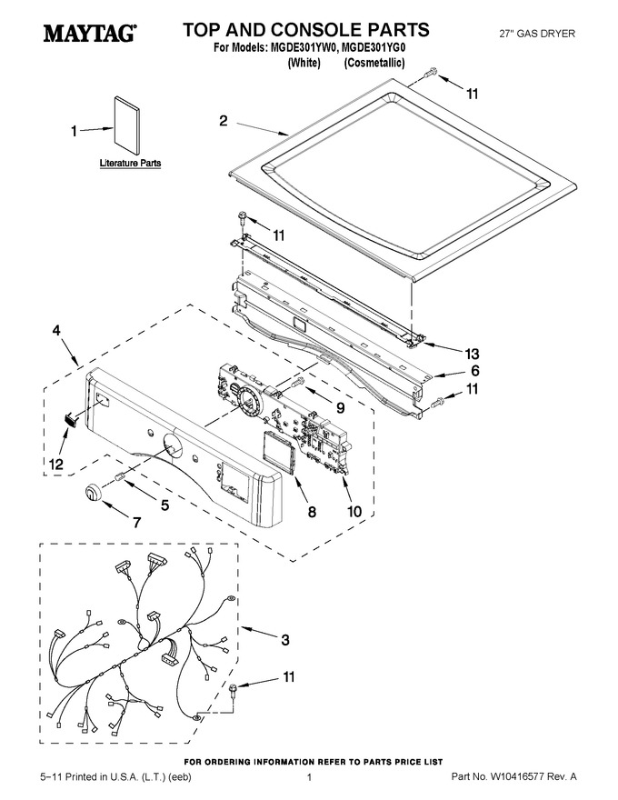 Diagram for MGDE301YG0