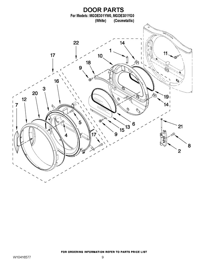 Diagram for MGDE301YG0