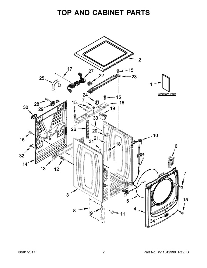 Diagram for MHW3500FW1