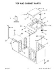 Diagram for 02 - Top And Cabinet Parts