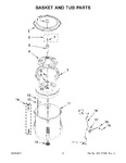 Diagram for 04 - Basket And Tub Parts