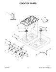 Diagram for 02 - Cooktop Parts