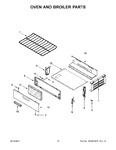 Diagram for 06 - Oven And Broiler Parts