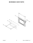 Diagram for 09 - Microwave Door Parts