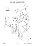 Diagram for 02 - Top And Cabinet Parts